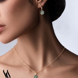 آویز-شبدر-اتا-گلد-بوتیک-